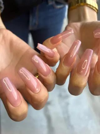 ネイル mellow :所属・mellow:ｸﾙﾐ ﹡˖˟༝🎀˖˟ ༝のネイルデザイン