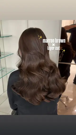 ロング nanami yamazakiのヘアスタイル