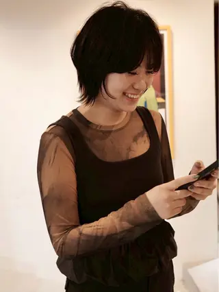 ショート (h)wim ウィムのヘアスタイル