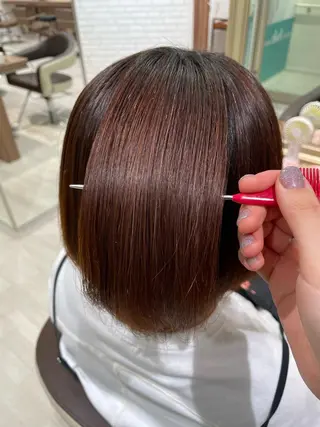 ショート 清瀬駅/痛ませない 縮毛矯正/山崎のヘアスタイル