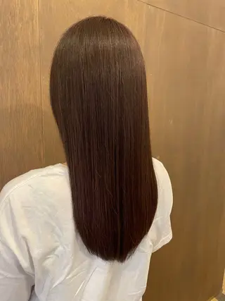 ロング カラー 【髪質改善】【美髪】 【ツヤ髪】ほしのちりのヘアスタイル