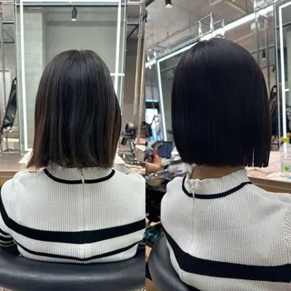 ミディアム ✨髪質改善特化✨副 店長椎葉信乃介のヘアスタイル