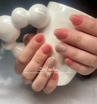 ネイル LEAF🍃 リーフのネイルデザイン