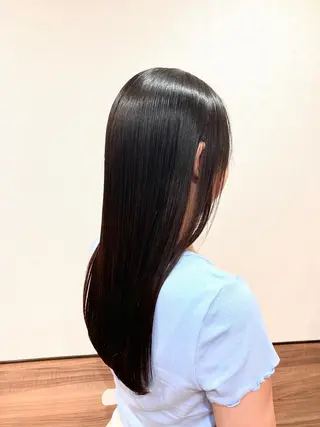 ロング パーマ Annon プライベートサロンのヘアスタイル