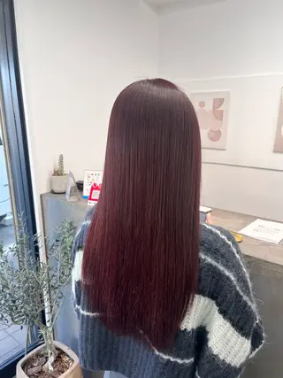 セミロング カラー hair salon SILLO.のヘアスタイル