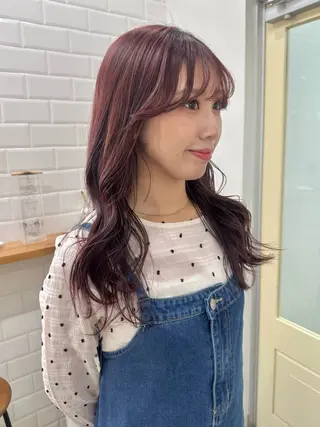 ロング カラー あこ/四日市レイヤー /四日市パーマのヘアスタイル