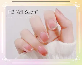 ショート H3 ネイル サロンのネイルデザイン