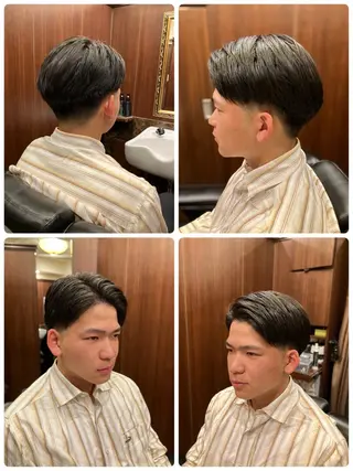 ショート BroTokyo Barbershop 銀座店所属・大河 たいがのヘアスタイル