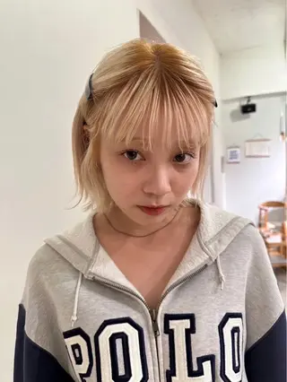 カラー 南部 綾音のヘアスタイル