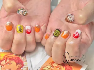 ネイル Queennail 北堀江AYAのネイルデザイン