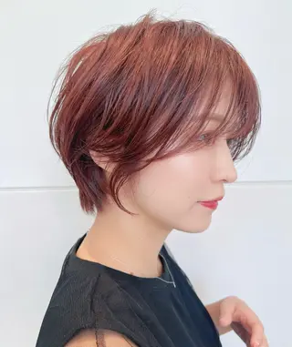 ショート 縮毛矯正 /横山陸人のヘアスタイル