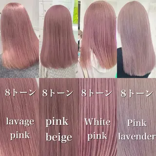 ロング カラー ハイトーン艶カラー 🤍ゆうひのヘアスタイル