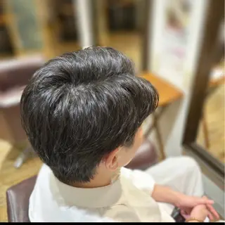 メンズ RYU/メンズ /センターパートのヘアスタイル