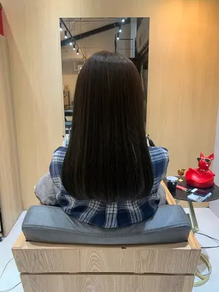 セミロング 本多 永佳のヘアスタイル