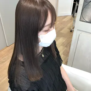 セミロング カラー パーマ ヘアアレンジ メンズ キッズ ネイル マツエク・マツパ 🫧垢抜けヘア🫧 SHIORIのヘアスタイル