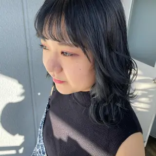 ミディアム カラー ヘアアレンジ なつき/艶ピンク/ girly hairのヘアスタイル