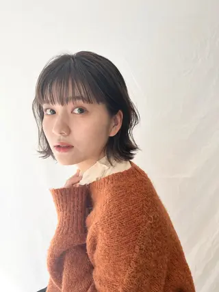 ショート カラー enn...所属・透明感カラー✨／艶髪 期間限定*博多吉塚のヘアスタイル