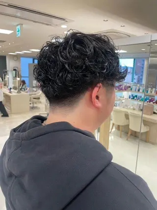 パーマ メンズ 🍒KIKUCHI KANAE🍒のヘアスタイル