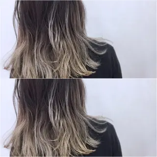 セミロング 岸 保奈美のヘアスタイル