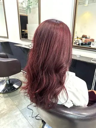 ロング カラー ハイトーン✨髪質 改善🫧/RYOのヘアスタイル