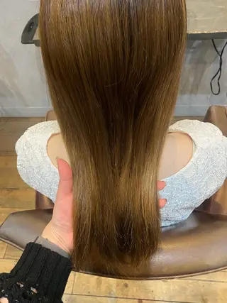 ロング カラー レディースカット/ シュドウヒナタ🐰のヘアスタイル