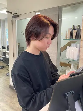 カラー yukiho / 梅田美容室/レイヤーのヘアスタイル