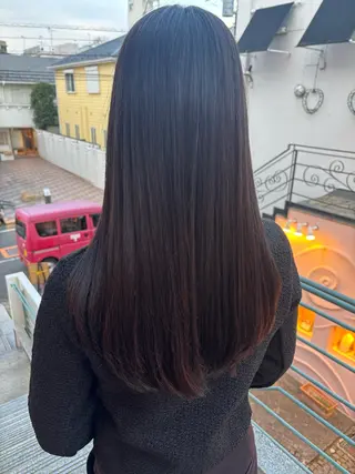 ロング colors Island所属・軍司 美夏のヘアスタイル