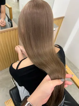 ロング vince. moekoのヘアスタイル