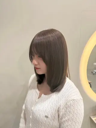 ミディアム カラー 🩶 AIRA / 透明感カラー 🩶のヘアスタイル