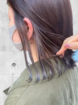 ミディアム Miku❇️ フェイスレイヤーのヘアスタイル