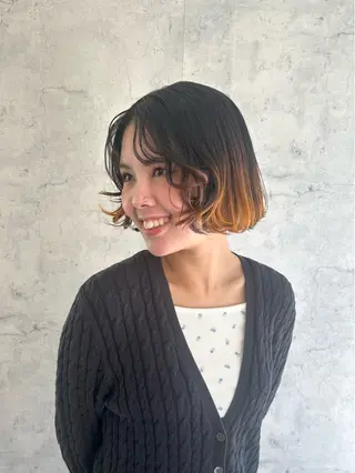 ショート ボブレイヤー/ ブリーチ/miyuuのヘアスタイル