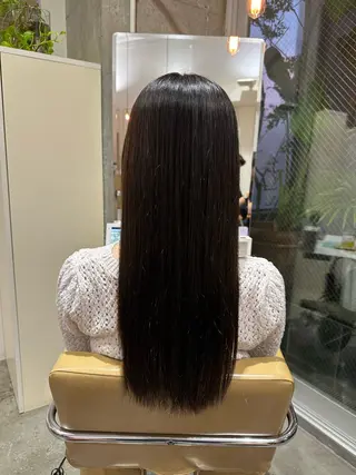 ロング 森 和輝のヘアスタイル