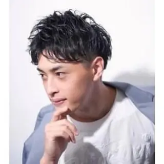 ショート メンズ LAVIE NEW STANDARD BARBER HANARE 新宿店所属・TANAHASHI ／モデル募集🆘のヘアスタイル