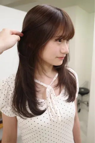 ロング hana. /カットモデル募集のヘアスタイル