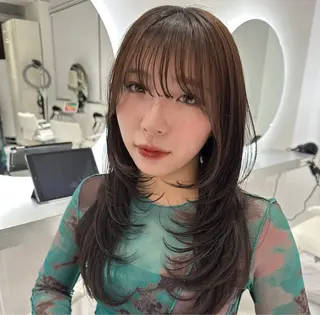 ロング 上野/海外hair/ レイヤー/Anriのヘアスタイル