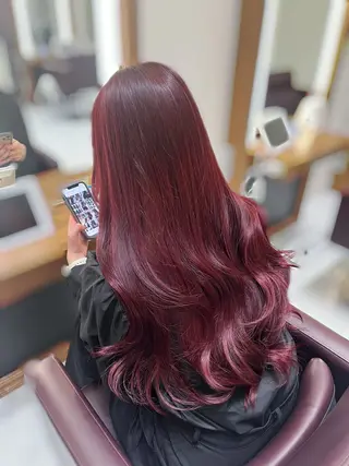 ロング カラー ZA/ZA 目白所属・艶髪カラー🎀 RANのヘアスタイル