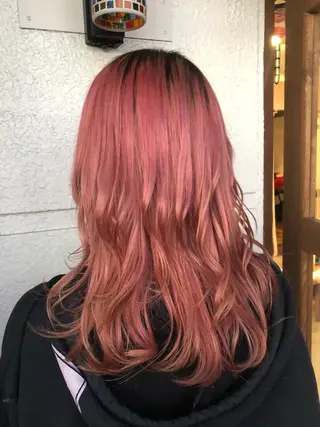 ミディアム レイヤーカット匠 イソザキノリユキのヘアスタイル