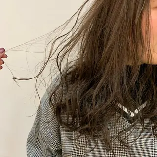 ロング カラー かえ🩶韓国ボブ🎀 透明感カラー🥣のヘアスタイル