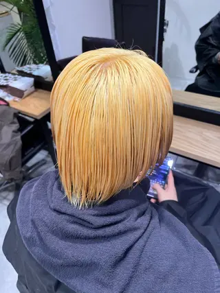 カラー NYLON.所属・ブリーチ/縮毛矯正 ❤️‍🔥シンノスケのヘアスタイル