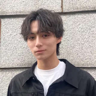 パーマ メンズ GROW middle所属・メンズカット/パーマ 山梨 洸のヘアスタイル