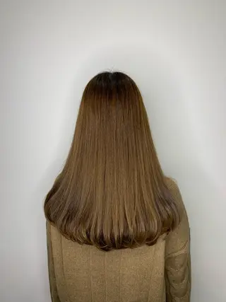 ロング 髪質改善×艶カラー Haruのヘアスタイル