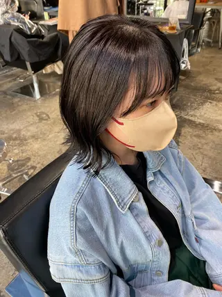 ミディアム カラー Agu hair lore沼館店所属・八戸パーマ/メンズパ ーマ/シンゴ。のヘアスタイル