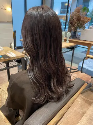 ロング カラー Hair Design lima所属・耳つぼ/クロスパーマ /イシグロのヘアスタイル