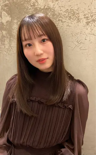 セミロング BEHIVE パルコ2店所属・今 眞人のヘアスタイル