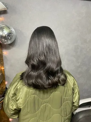 セミロング カラー chouette/ 根本優希のヘアスタイル