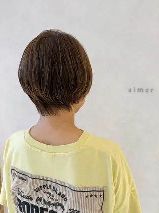 ショート 米田 佳史のヘアスタイル