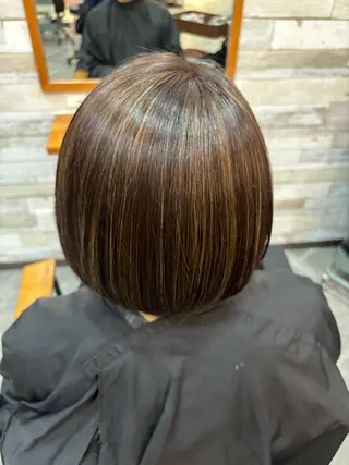 カラー みや ゆうかのヘアスタイル