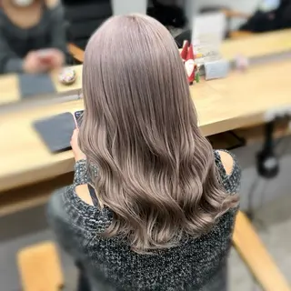 ロング ブリーチ/艶カラー/ sakura❤︎のヘアスタイル