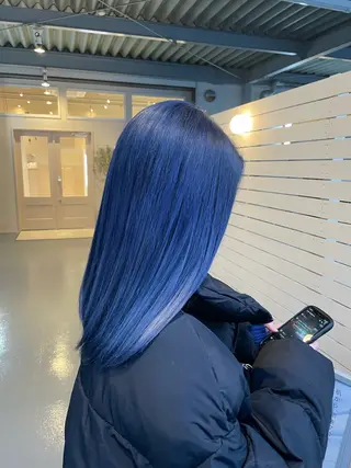 ミディアム カラー カラー特化型美容師 保住のヘアスタイル