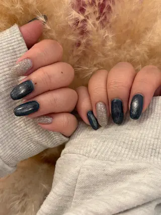 セミロング mou mou nailのネイルデザイン